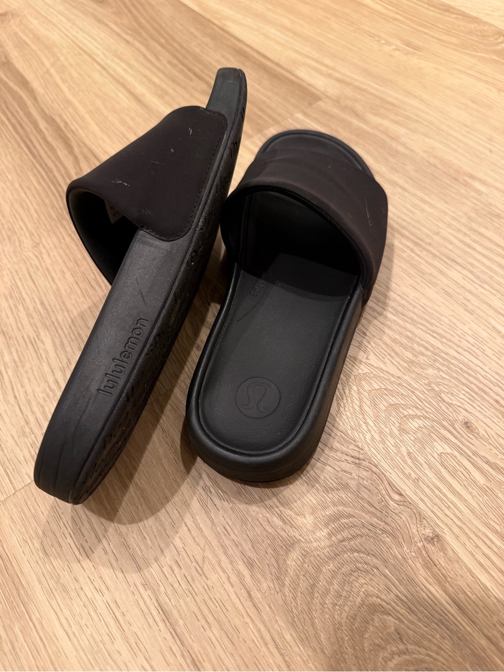 lululemon athletica Black Slide Sandals - Picture 4 of 5
